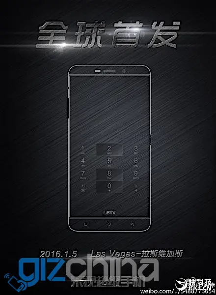 LeTV tells us to watch for their Snapdragon 820 phone tomorrow at CES
