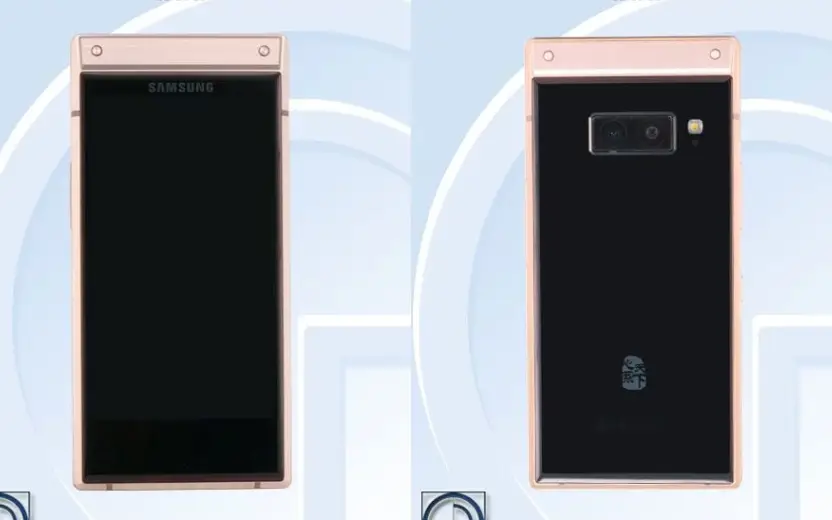 Samsung W2019 flagship flip-phone leaked in these images