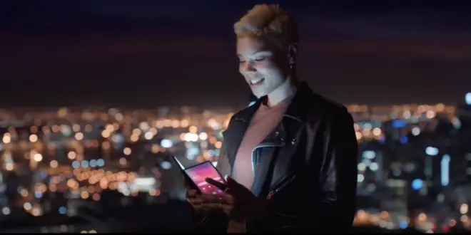 Is this the Samsung foldable smartphone?