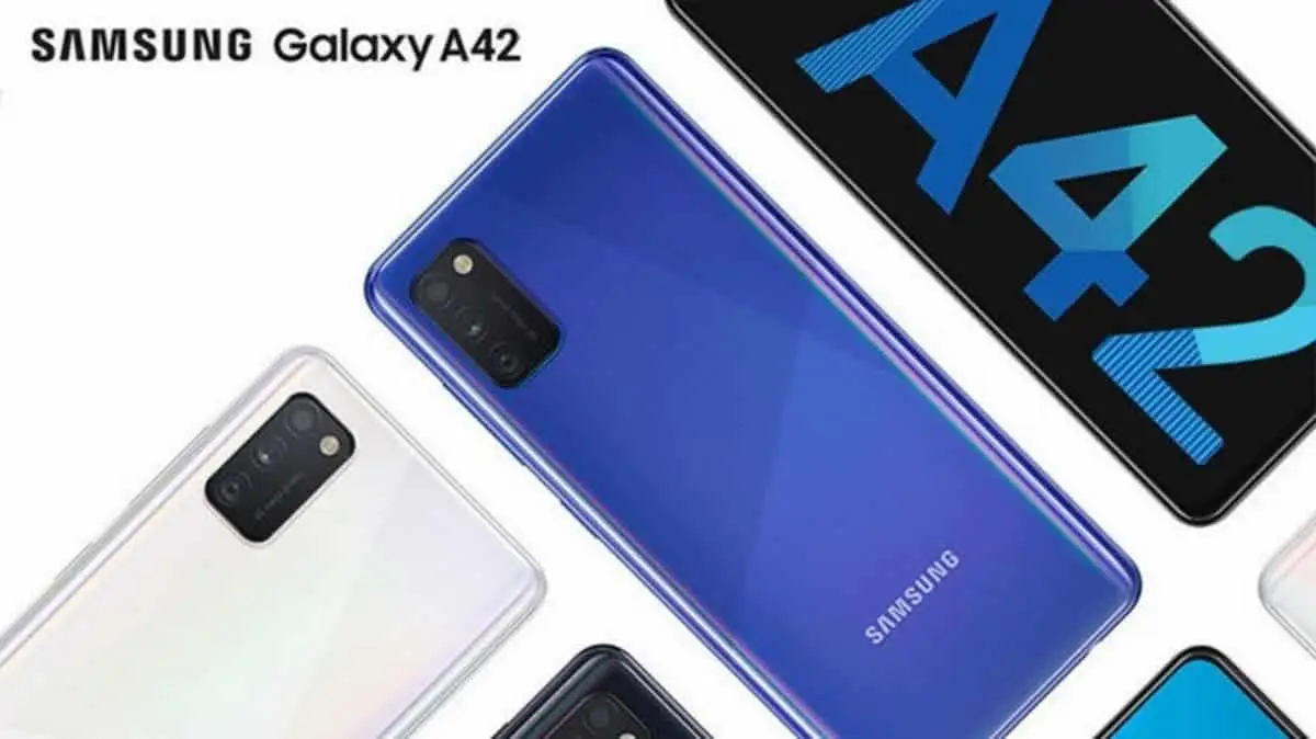Samsung Galaxy A42 5G renders reveal waterdrop notch display and Quad-camera setup
