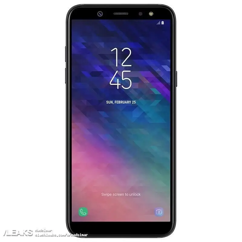 Samsung Galaxy A6 Official Render Leaked
