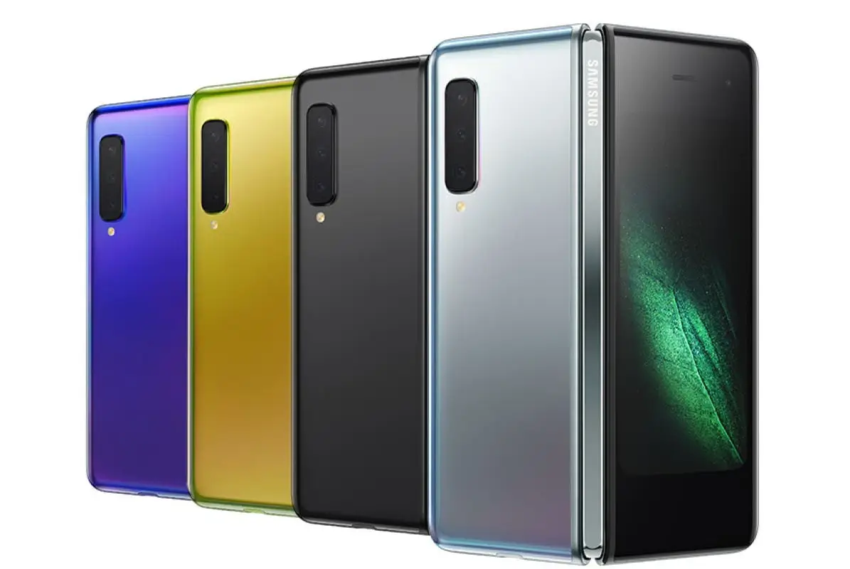 The Galaxy Fold is samsung's first foldable phone, priced at $1,980