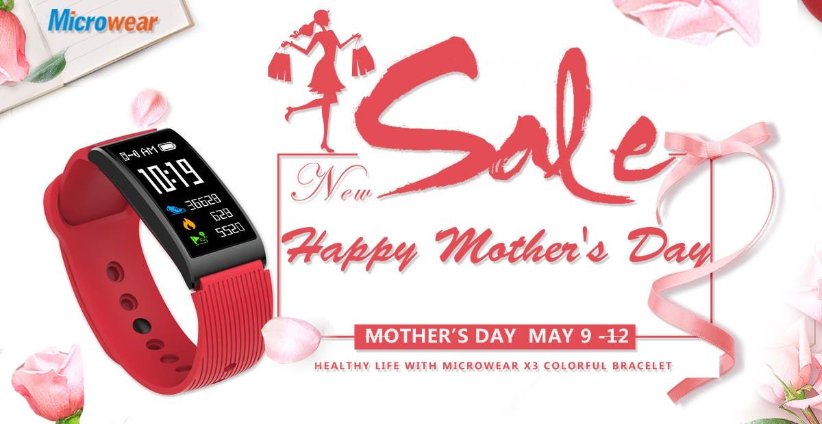 Microwear Smart Bracelets Mother’s Day Sales Kicks Off