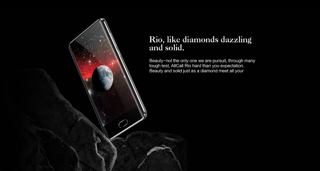 AllCall Rio Beautifully Bezel-Less and Durable at the Same Time