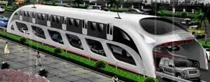 Traffic Straddling Bus Planned for Shenzhen