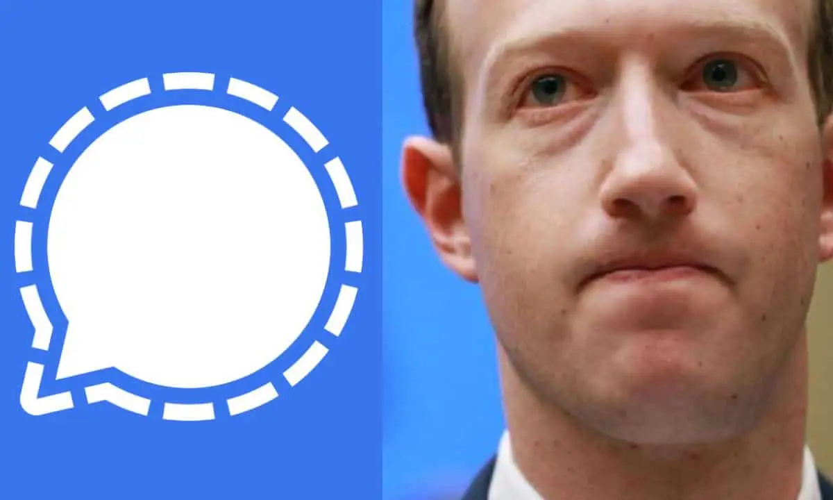 Facebook VS Signal: A false accusation on Facebook?