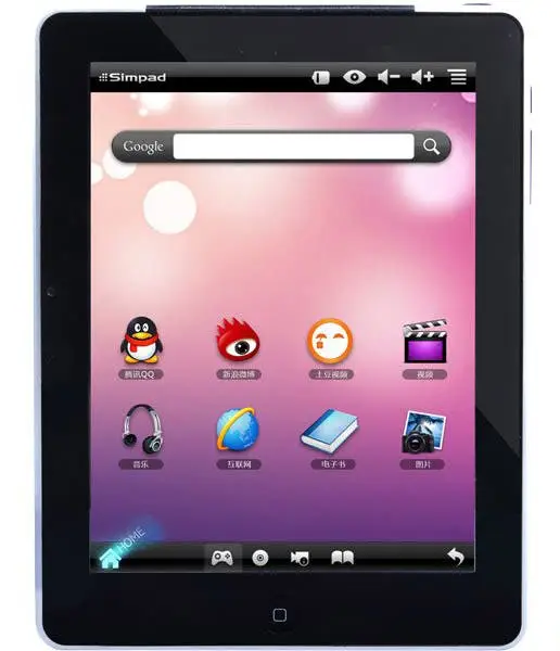 SimPad Dual Core 8inch Android Tablet