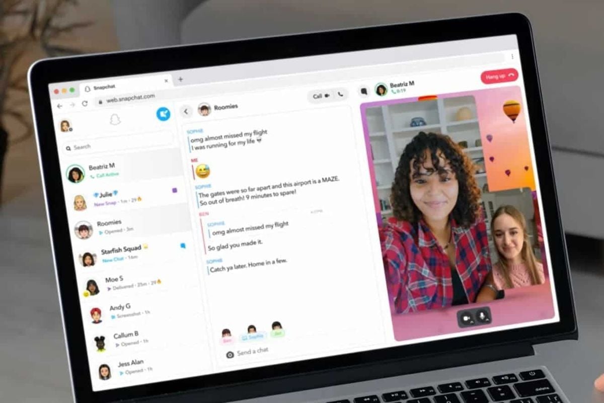 Snapchat web: You can finally chat and make video calls from your PC