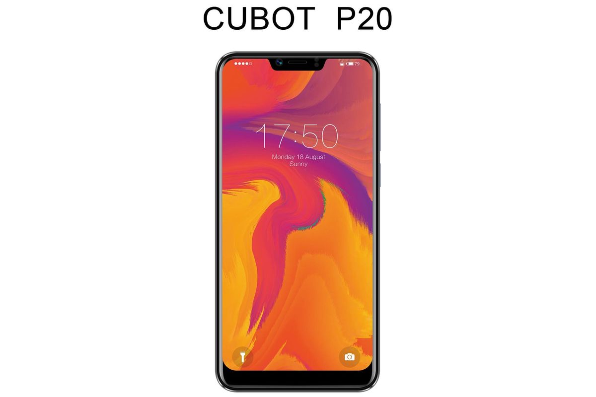 CUBOT P20 Shows Up with 6.18-inch FHD+ 19:9 Top Notch Screen