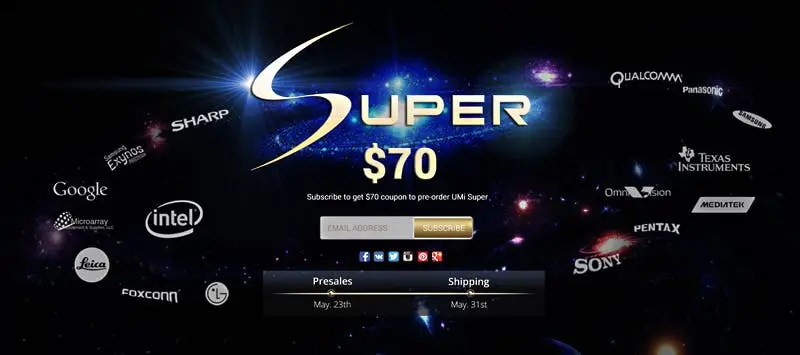 UMI Super presale is going to start soon