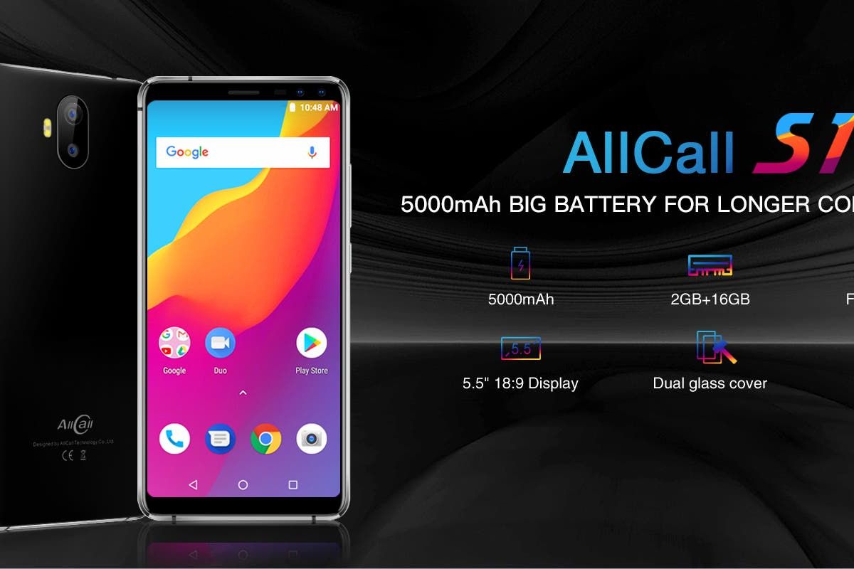 AllCall S1 Confirmed: A 5000mAh Large Battery Phone for Just $69.99!