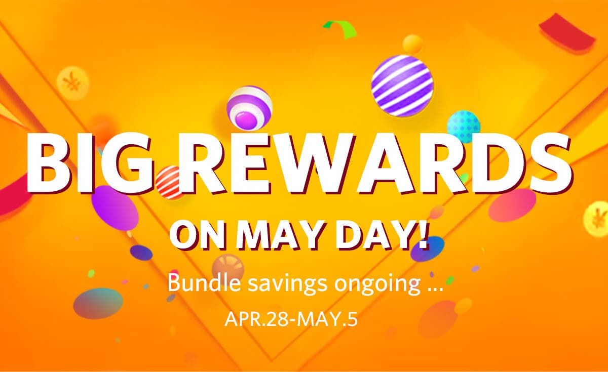 BESTEK May Day Promotion Kicks Off - Save up to 70%