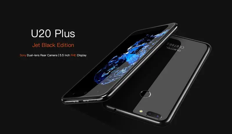 Oukitel U20 Plus coming with a fancy Jet Black version soon