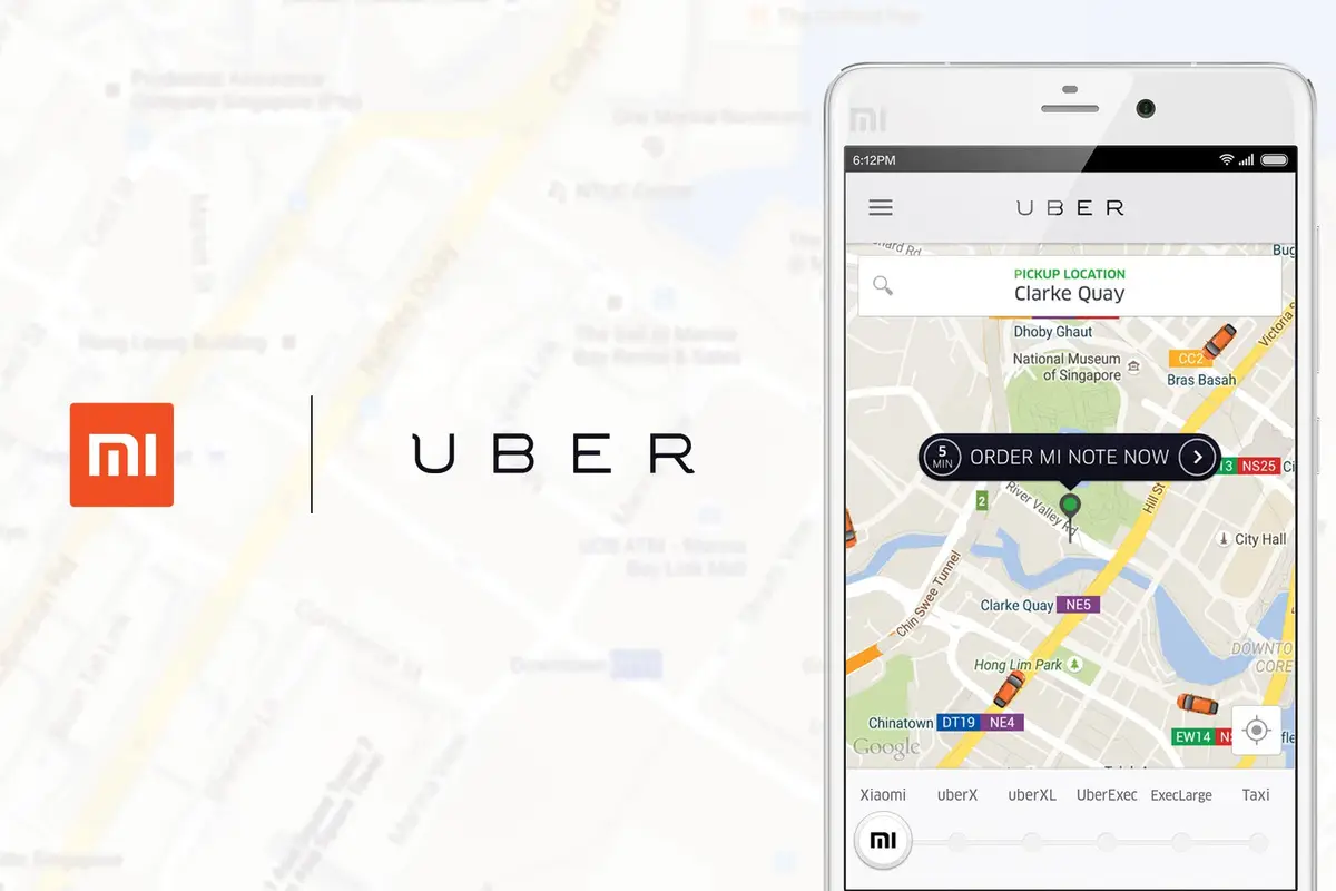 Xiaomi team up with Uber for exclusive Mi Note delivery