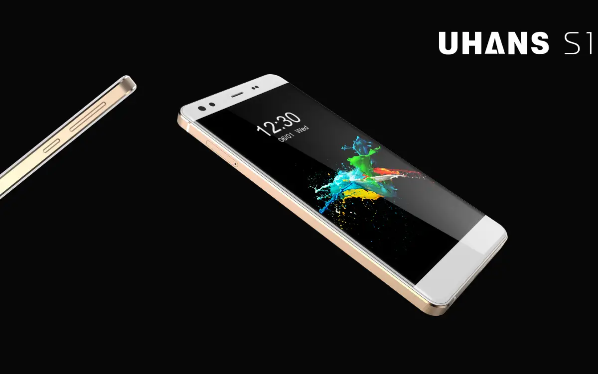 UHANS S1 - stylish new arrival with Freeme OS and MT6753