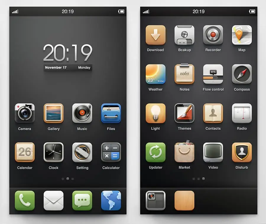 Poll: JiaYu Fans asked to vote on JiaYu G4 UI. Which do you choose?