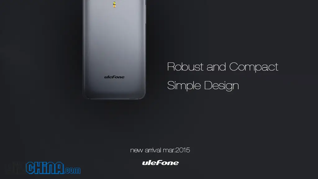 Upcoming Ulefone set for March release with fingerprint scanner and Android 5.0