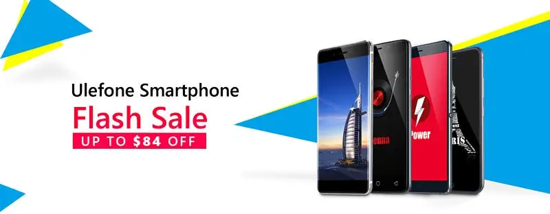 Ulefone Brand Sale on Banggood with discounts and gifts available