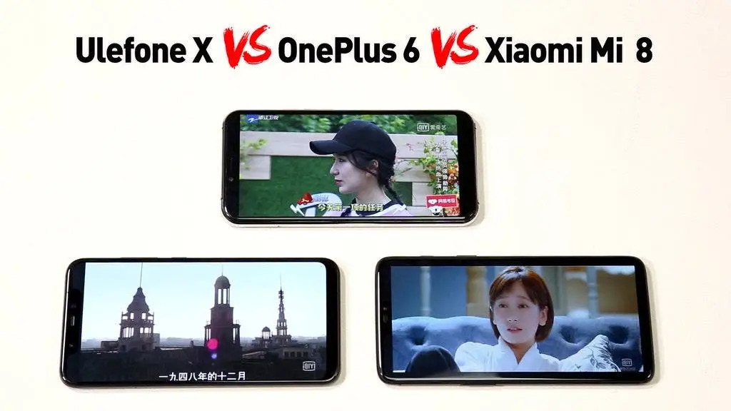 Ulefone X comparison video against the heavyweights