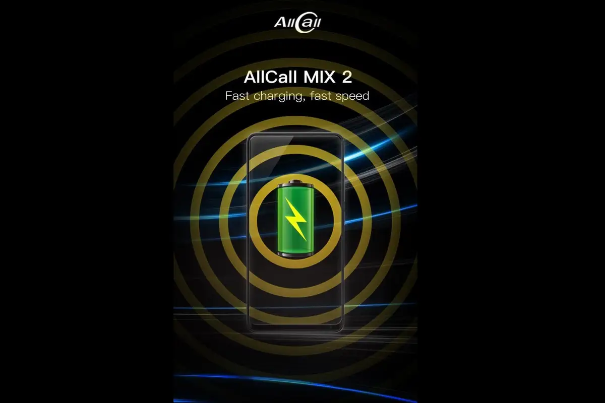 AllCall MIX 2 will be Featuring Fast Charging Technology