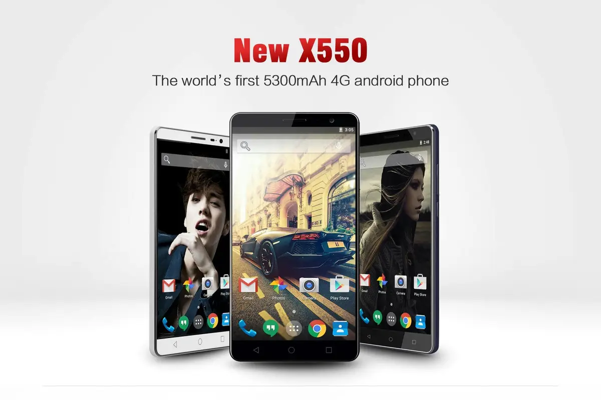 Bluboo update the X550 5300mAh phone with 13 mega-pixel main camera
