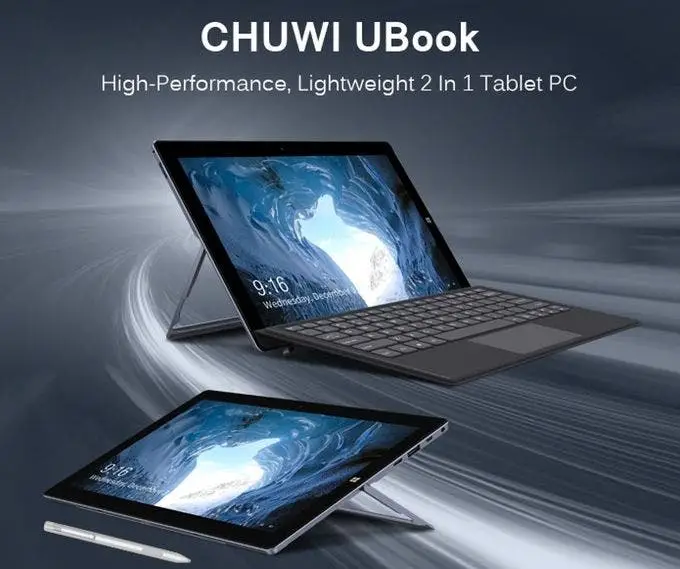 Crowdfunded CHUWI Ubook 2-in-1 tablet almost ready for shipping