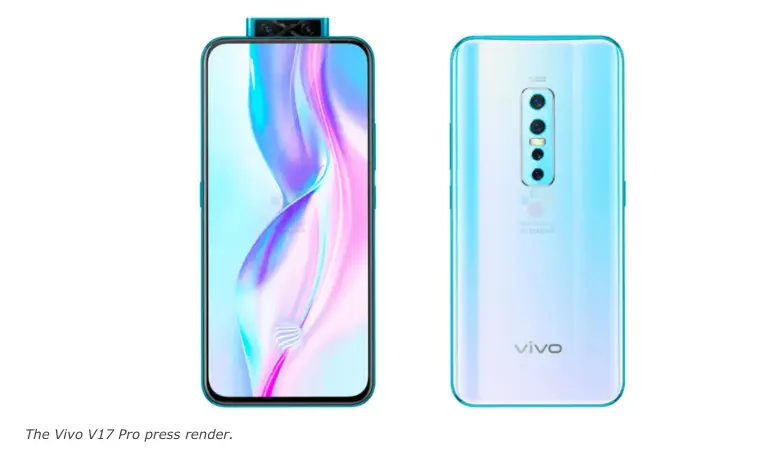 Vivo V17 Pro spotted on NBTC, launch on September 18th