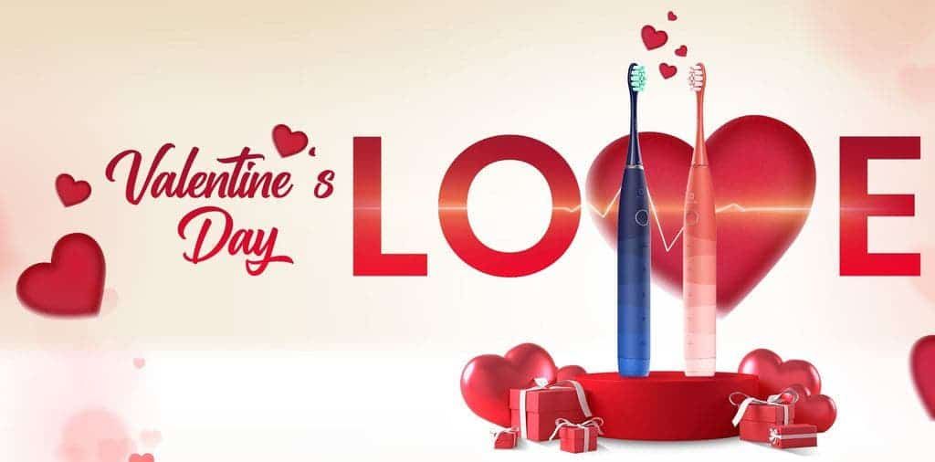 Celebrate Valentine's Day with discounted Oclean dental products