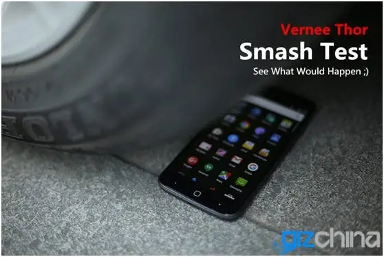 Vernee Thor stress test video