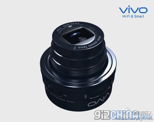 Vivo Xplay3S detachable Camera Lens Renders