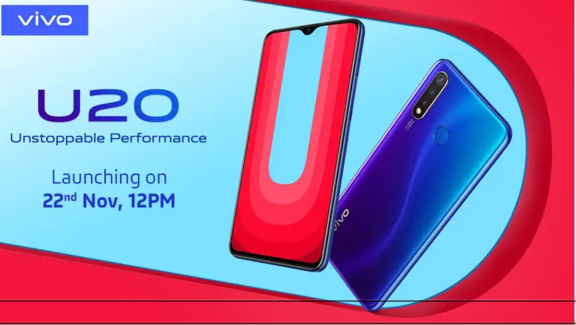 Vivo U20 announced, priced Rs 10,990 ($150)