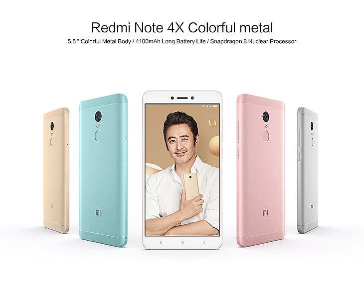 Get a budget Xiaomi Redmi Note 4X for just €119.84