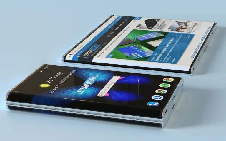 Samsung patents a foldable smartphone with curved edges