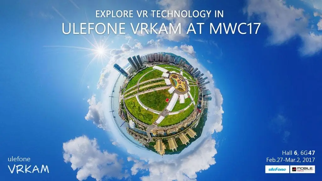 Ulefone launched 360° VR camera at MWC