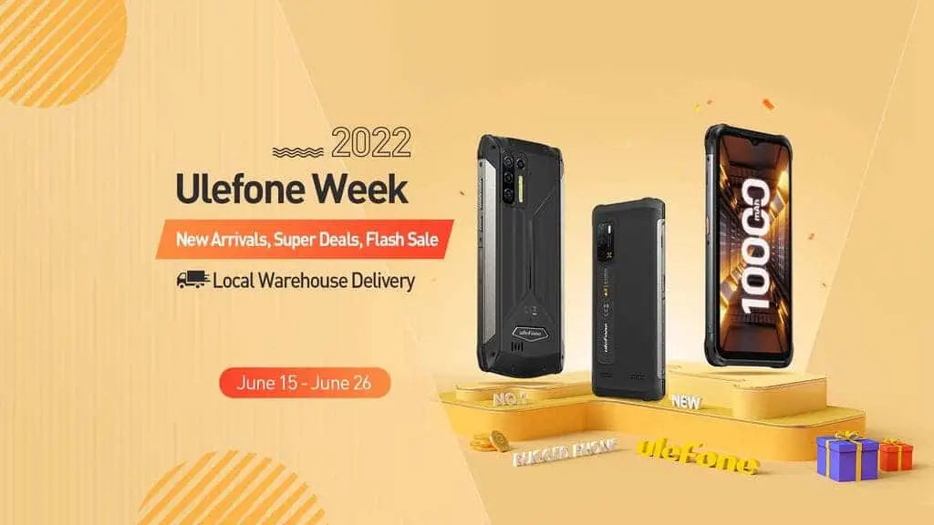 Ulefone Week Deals 2022: Save up to $100 and Get 2 Times Points