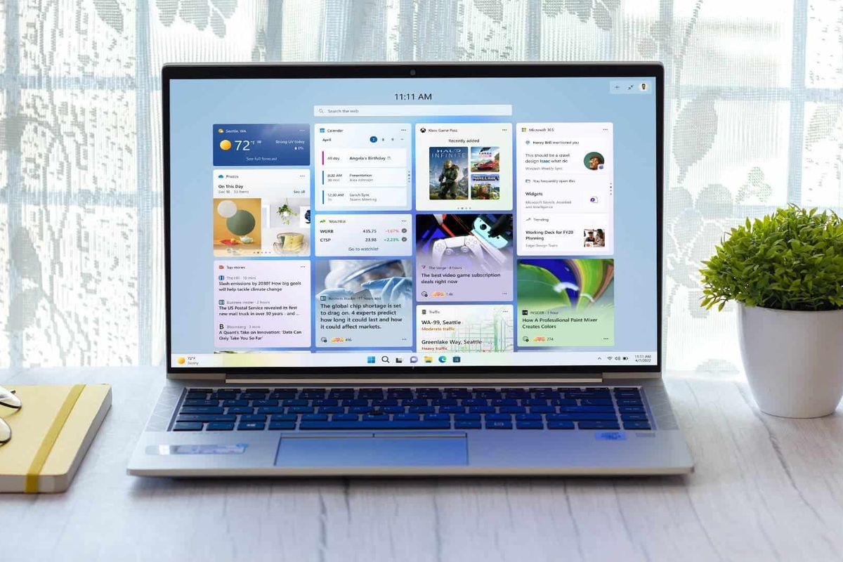Windows 11: new full-screen widgets are coming soon