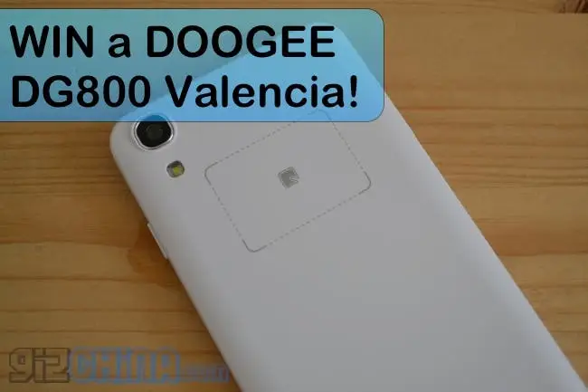 DOOGEE DG800 Valencia Giveaway Winner
