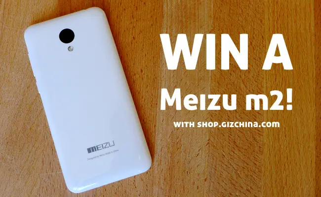Giveaway! Win an amazing Meizu m2!