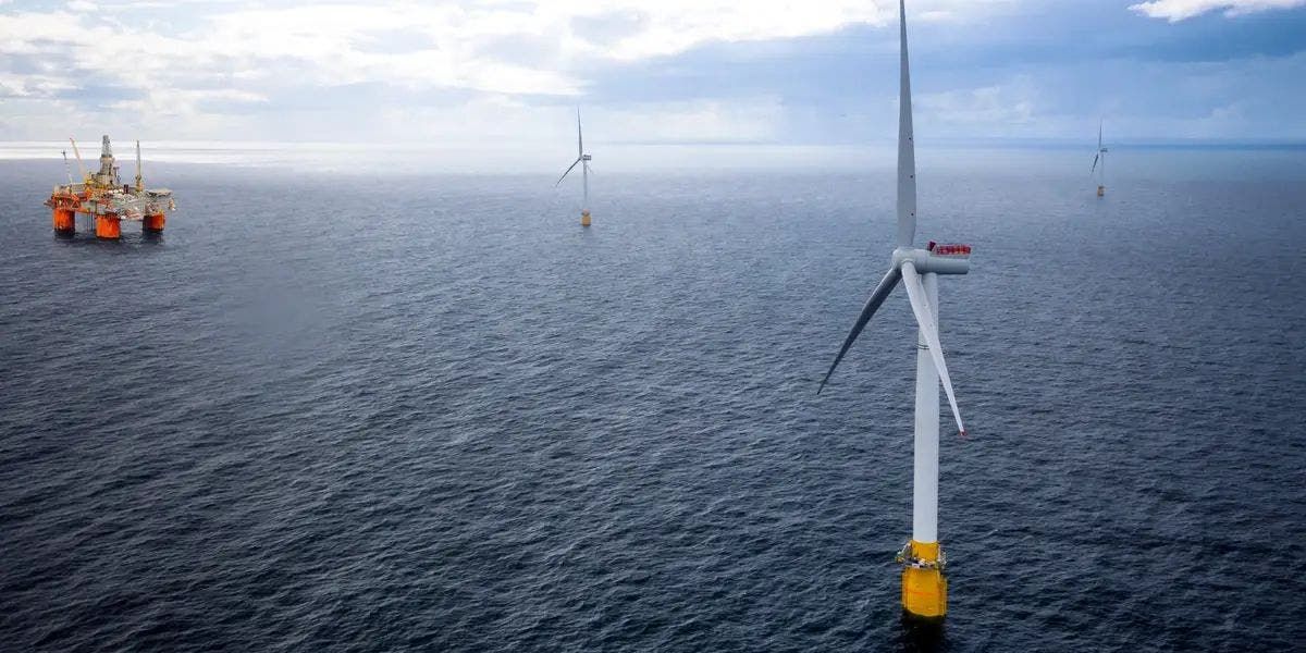 Norway develops the world's largest floating offshore wind farm - reducing demand for natural gas