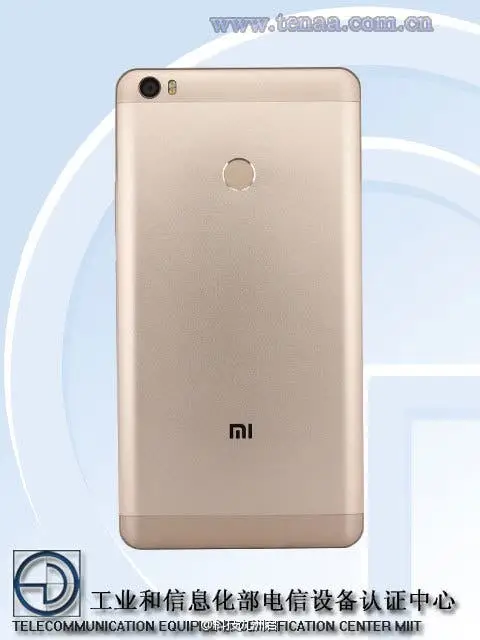 Xiaomi Max leaks again this time in detail thanks to TENAA