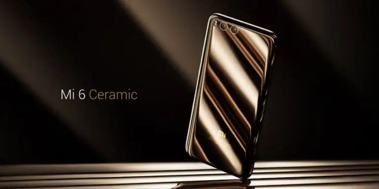Xiaomi Mi 6 Ceramic Edition (finally) goes on sale tomorrow