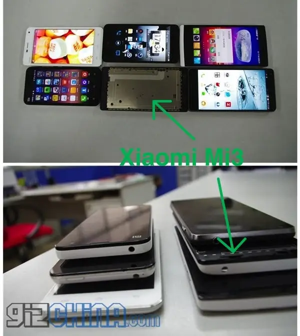 Xiaomi Mi3 leaked photos, complete specification and release date!