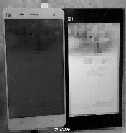 Alleged Xiaomi Mi4 screen compared to Mi3