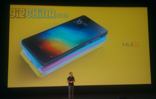 Xiaomi Mi4i "Mi 4 India" launched at $205 (12,999 INR), coming to all Xiaomi markets later in the year