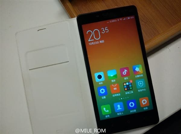 Xiaomi Redmi Note spotted running MIUI V6 based on Kitkat