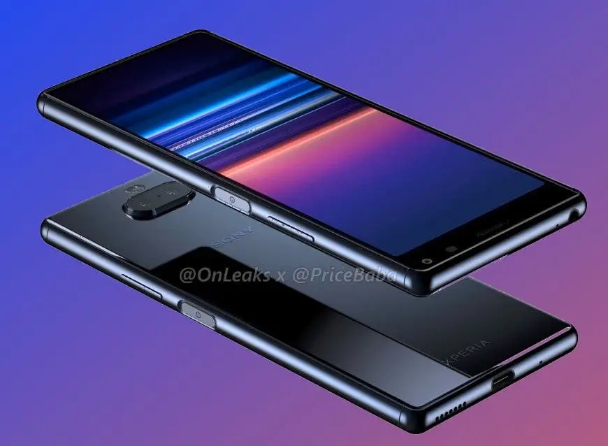 Xperia 20 case renders reveals that the traditional thick bezels won't go away