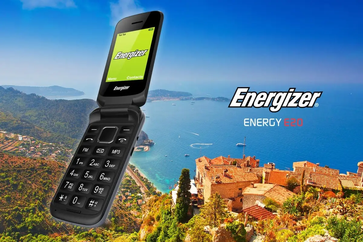 Energizer® ENERGY E20 - The Ergonomic & Easy To Use Flip Phone