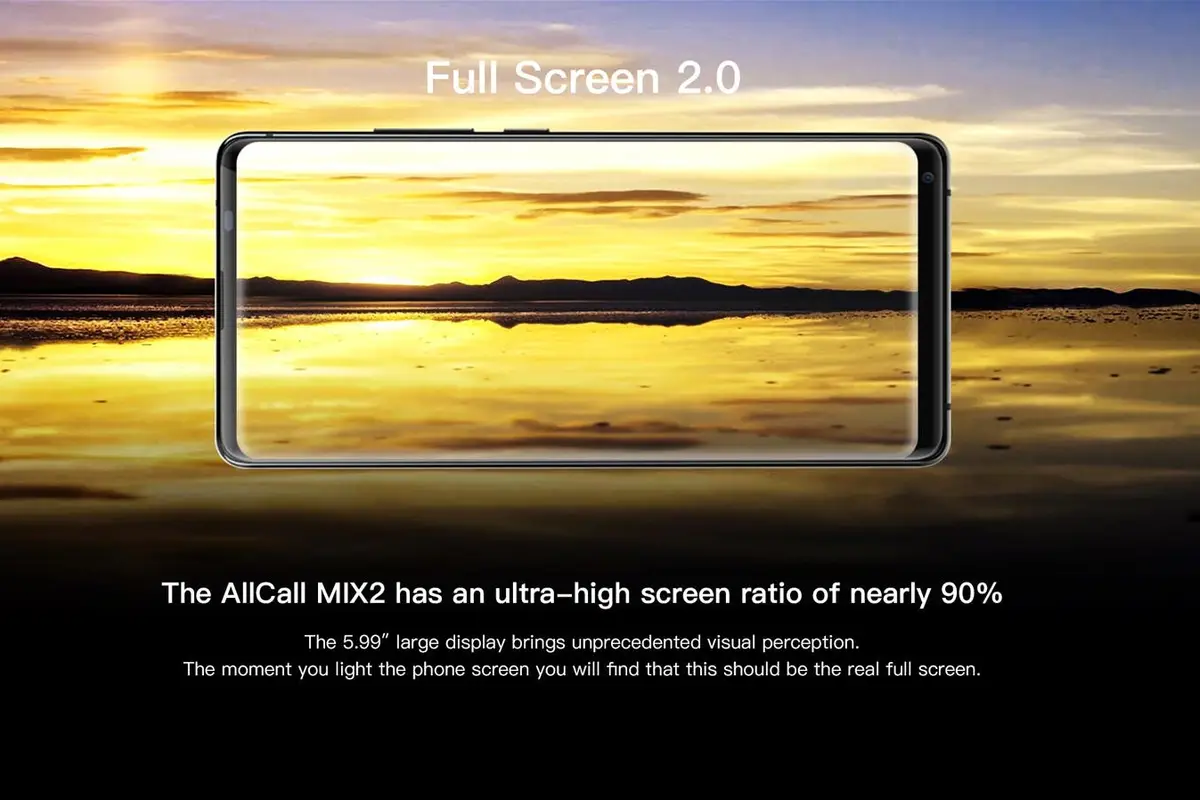 AllCall Mix2 to bring a new Full Screen 2.0 definition