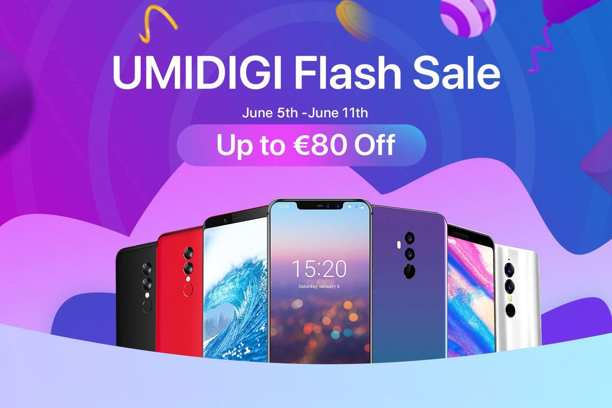 UMIDIGI Flash Sale Kicks Off - Save up to 80€