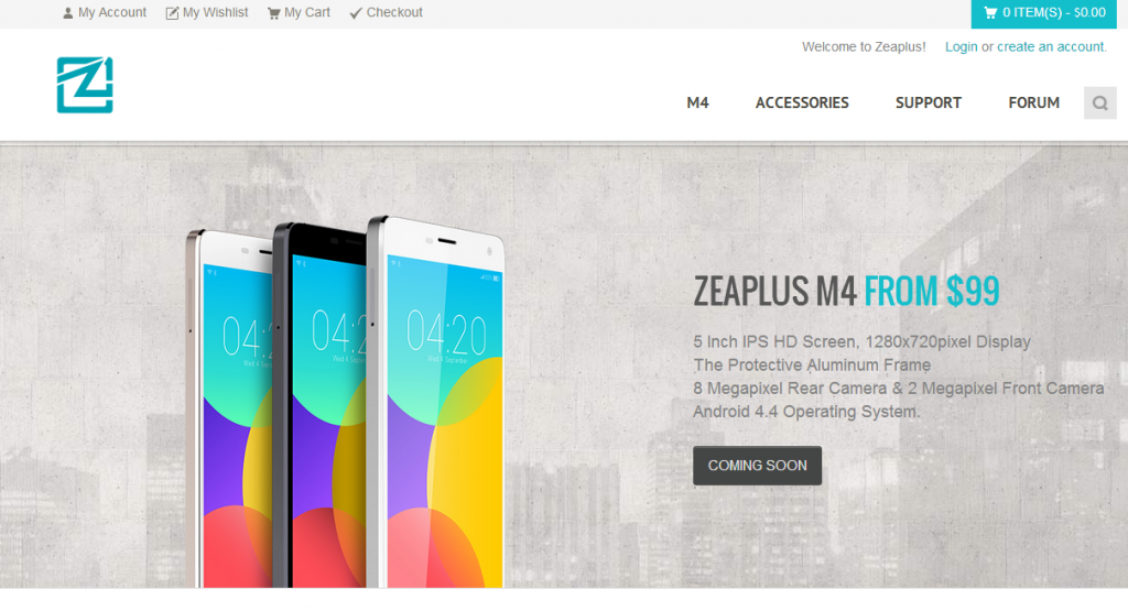 Zeaplus M4, Xiaomi Mi4 clone will cost only $99